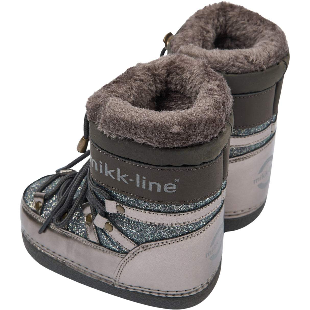 Mikk-Line Dark Shadow Snow Stövlar Glitter