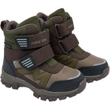 Mikk-Line Kombu Green Winter Stövlar Tex Kardborreband