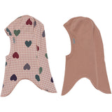Mikk-Line Heart AOP 2-Pack Bomull Fullface - Dubbel