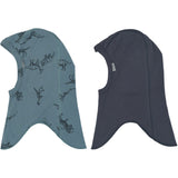 Mikk-Line Dino Stroke AOP 2-Pack Bomull Fullface - Dubbel