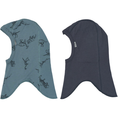 Mikk-Line Dino Stroke AOP 2-Pack Bomull Fullface - Dubbel