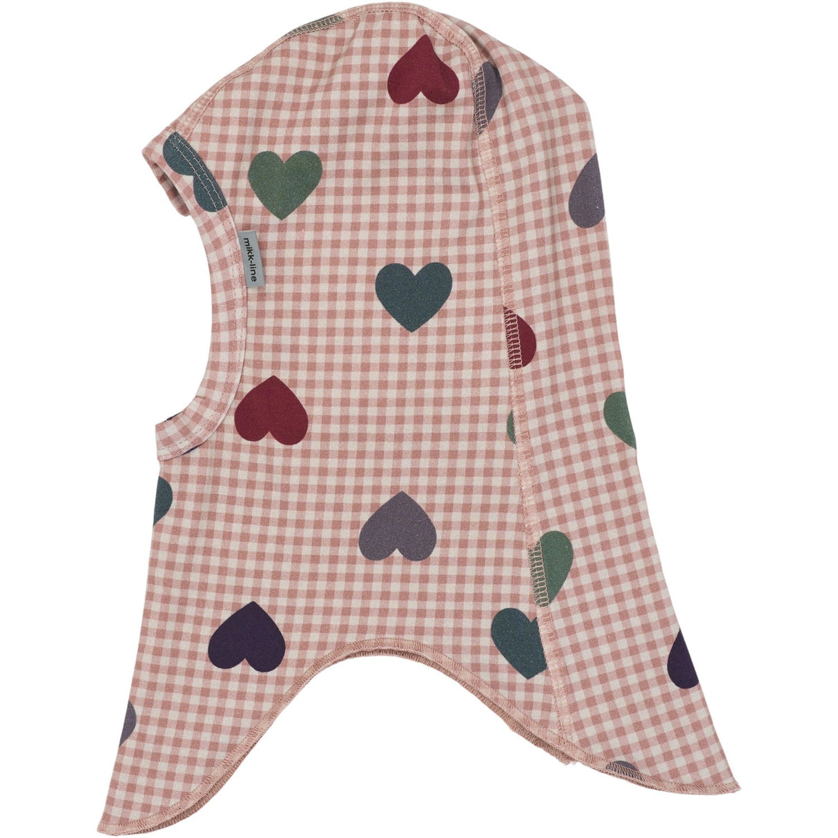 Mikk-Line Heart AOP 2-Pack Bomull Fullface - Dubbel