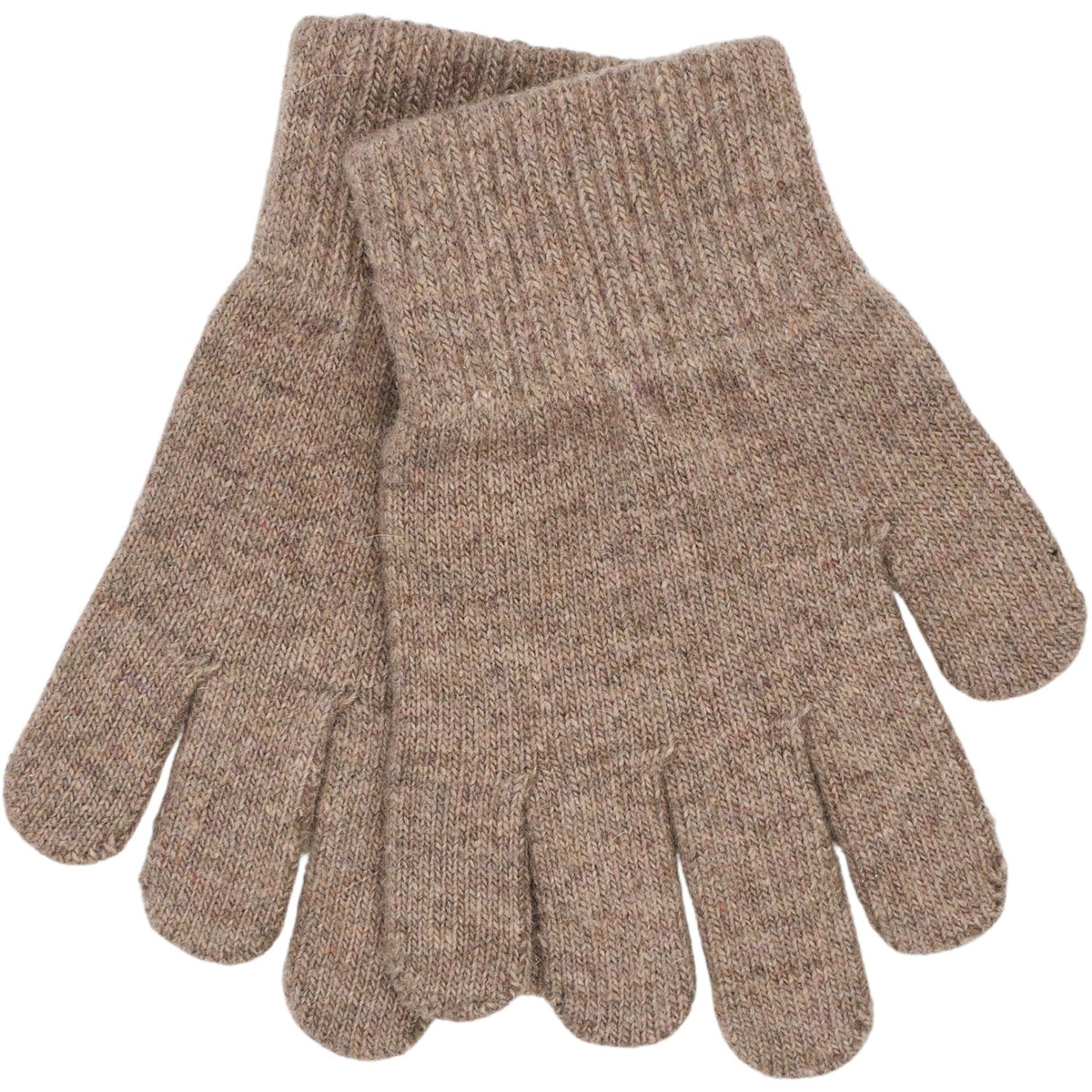 Mikk-Line Beige Melange-Melange Denver-Brown Melange Magic Handskar 3-Pack