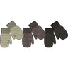 Mikk-Line Beige Melange-Melange Denver-Brown Melange Magic Vantar 3-Pack