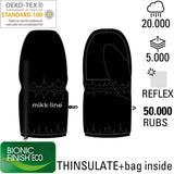 Mikk-Line Black Nylon Vantar