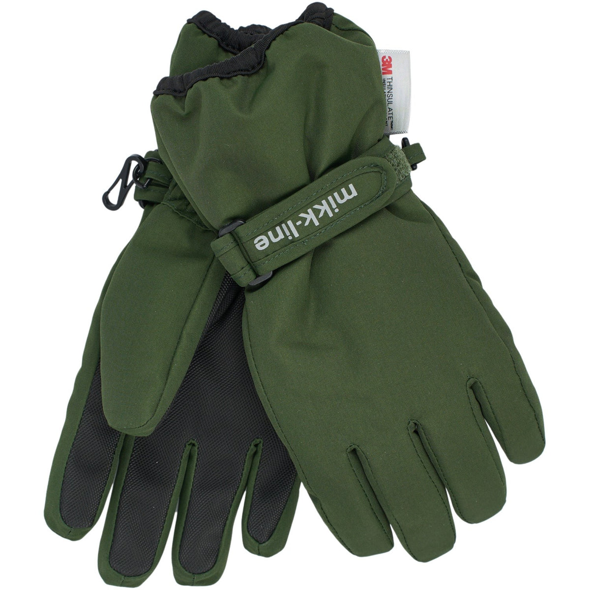 Mikk-Line Kombu Green Polyester Handskar