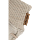 Mikk-Line Ull Vantar Melange Offwhite
