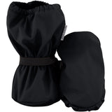 Mikk-Line Rain Footies m. Fleece Black