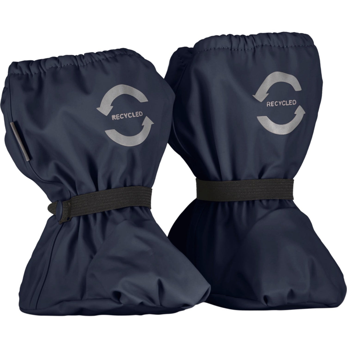 Mikk-Line Rain Footies m. Fleece Blue Nights