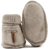 Mikk-Line Melange Offwhite ulltossor