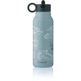 LIEWOOD Race Cars / Beach Blue Falk Water Flaska 350 Ml