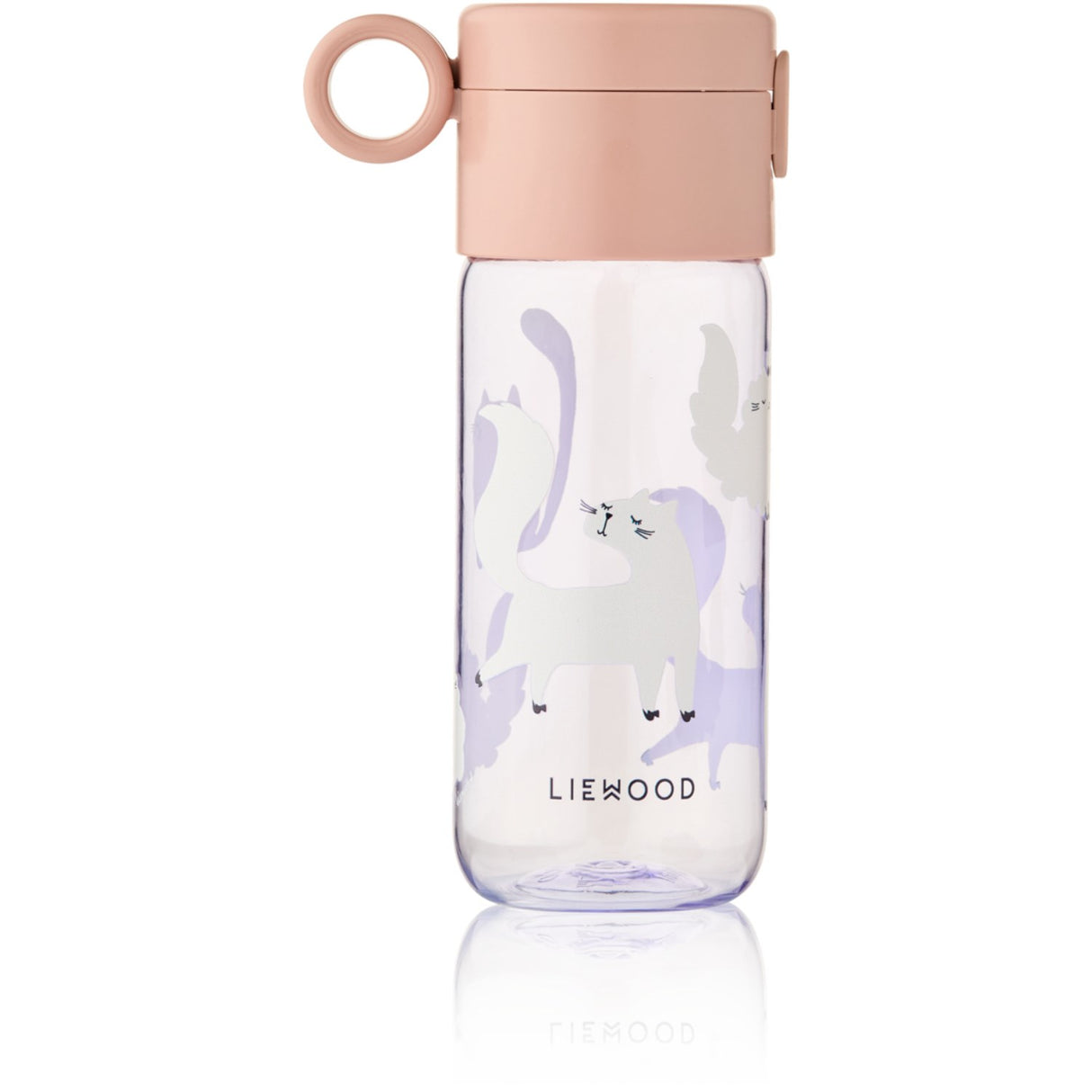 LIEWOOD Cat / Warm Lilac Clemence Tritan Flaska 350 Ml