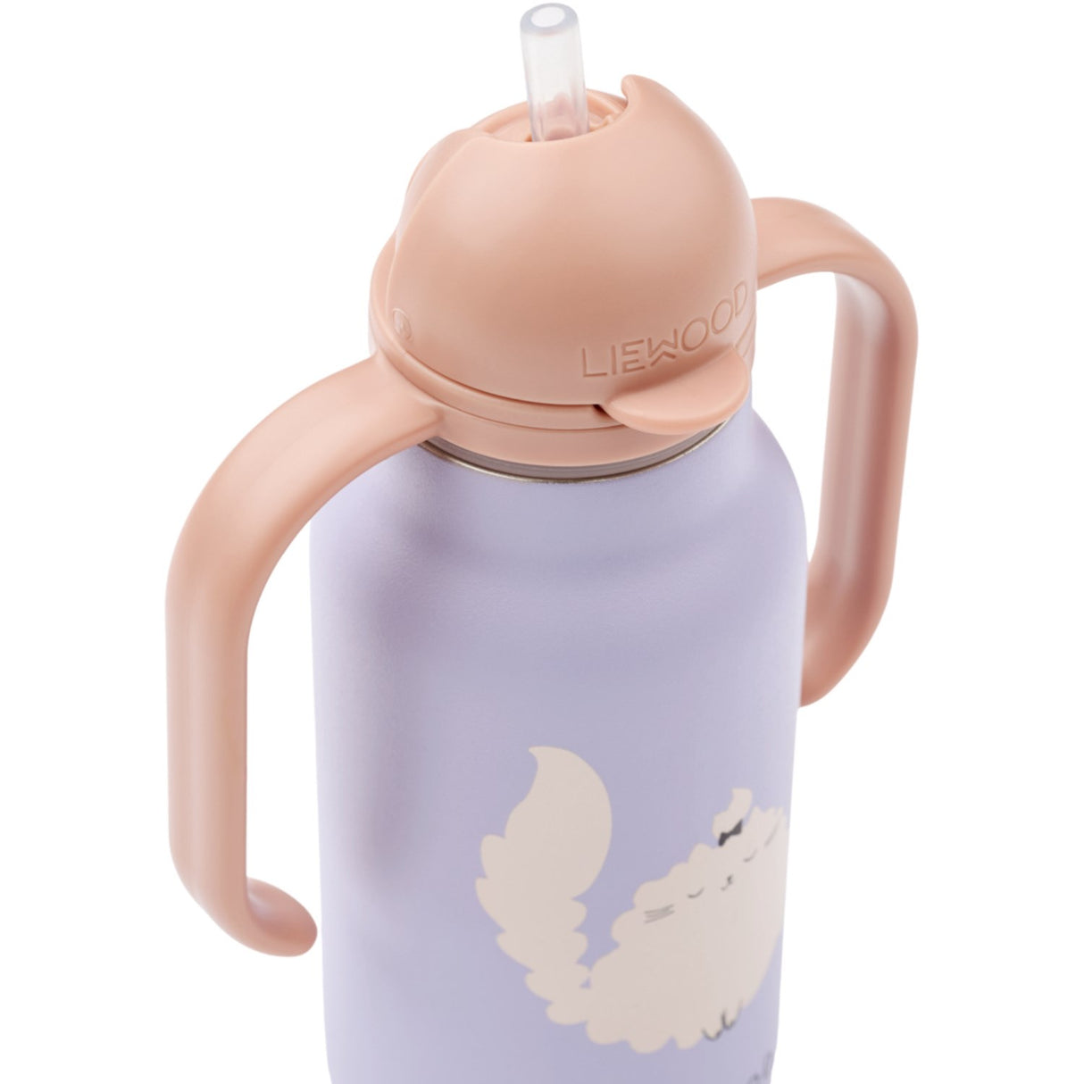 LIEWOOD Cat / Warm Lilac Kimmie Water Flaska 250 Ml