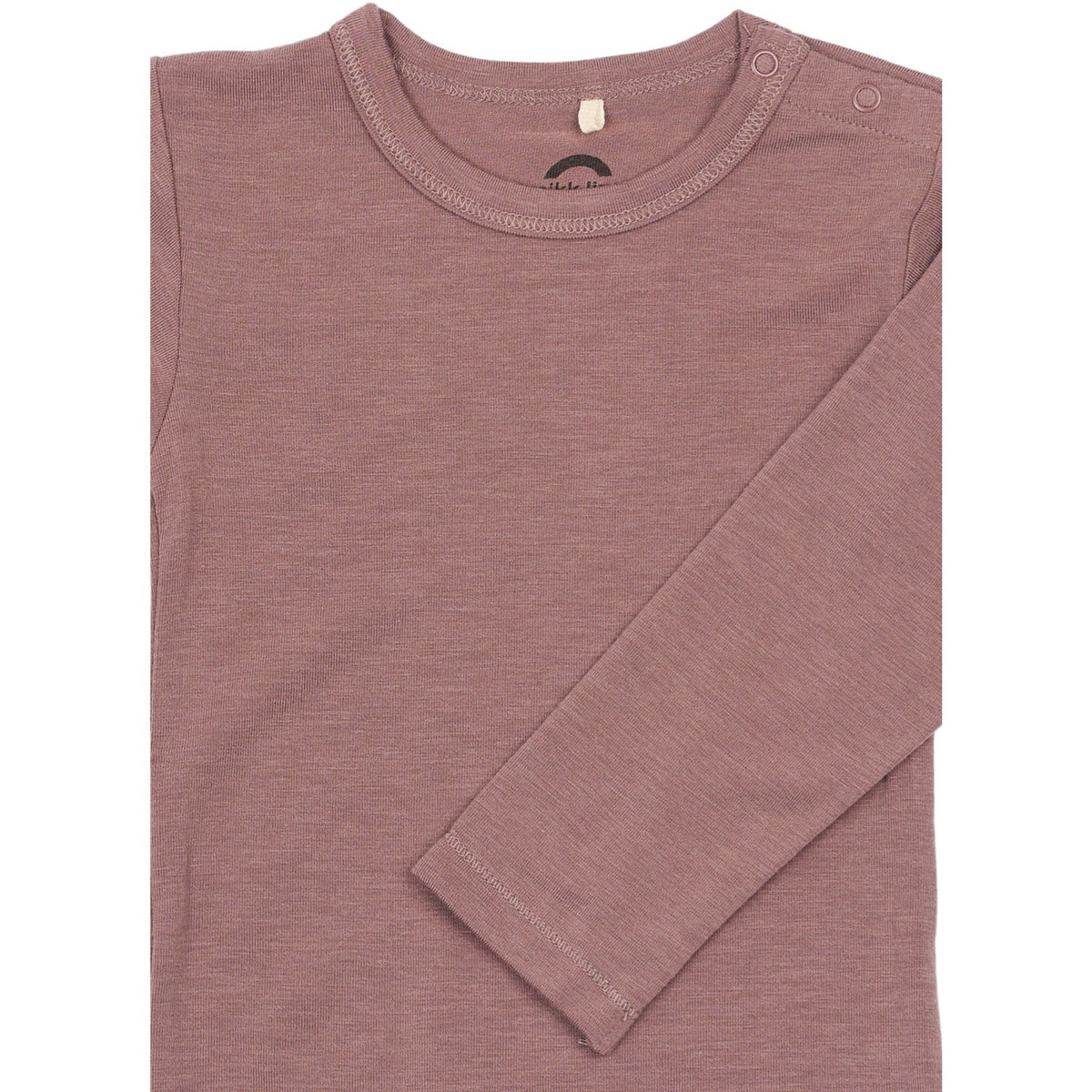 Mikk-Line Twilight Mauve Wool/Bamboo Ls Body
