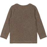 Mikk-Line Melange Denver Wool/Bamboo Ls Topp