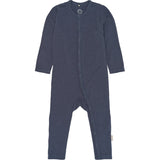 Mikk-Line Blue Nights Wool/Bamboo Ls Dräkt
