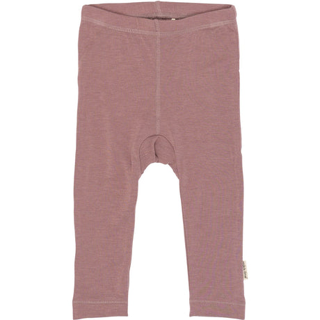 Mikk-Line Twilight Mauve Wool/Bamboo Legging