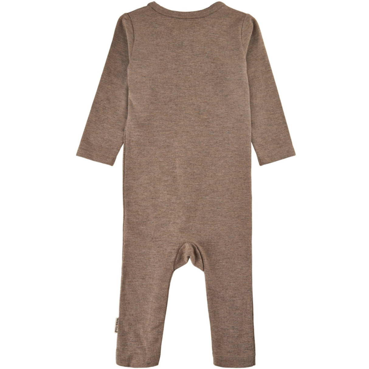 Mikk-Line Melange Denver Wool/Bamboo Ls Dräkt