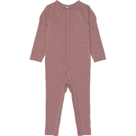 Mikk-Line Twilight Mauve Wool/Bamboo Ls Dräkt