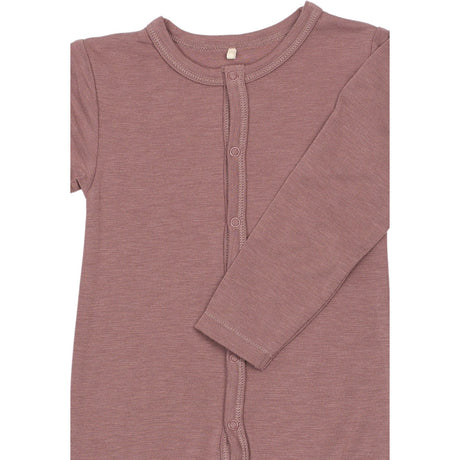 Mikk-Line Twilight Mauve Wool/Bamboo Ls Dräkt