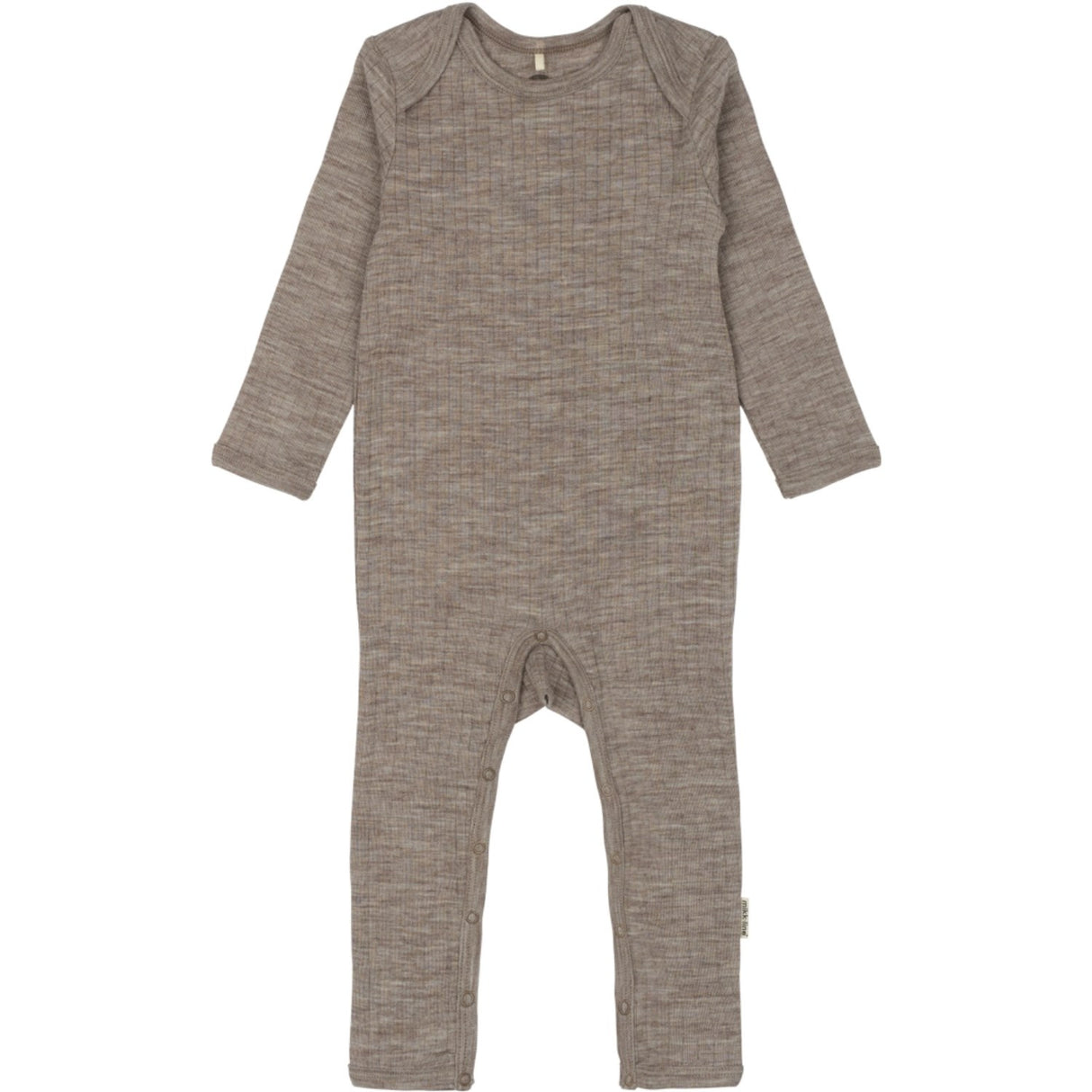 Mikk-Line Melange Denver Merino Ull Ls Dräkt