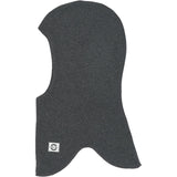 Mikk-Line Dark Grey Melange Bomull Fullface - Dubbel