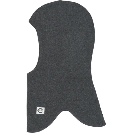 Mikk-Line Dark Grey Melange Bomull Fullface - Dubbel