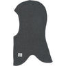 Mikk-Line Dark Grey Melange Bomull Fullface - Dubbel