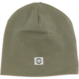 Mikk-Line Dusty Olive Bomull Mössa - Solid