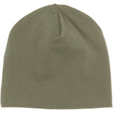Mikk-Line Dusty Olive Bomull Mössa - Solid