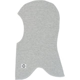 Mikk-Line Light Grey Melange Bomull Fullface - Dubbel