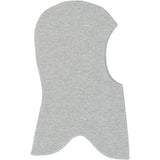 Mikk-Line Light Grey Melange Bomull Fullface - Dubbel