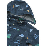 LIEWOOD Cars / Classic Navy Pedia Regnkläder Sett