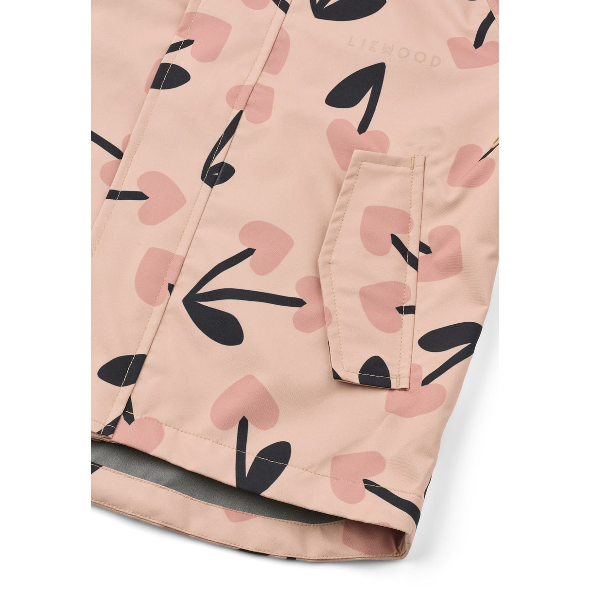 LIEWOOD Mega Cherry Heart/ Rosey Mix Pedia Regnkläder Sett
