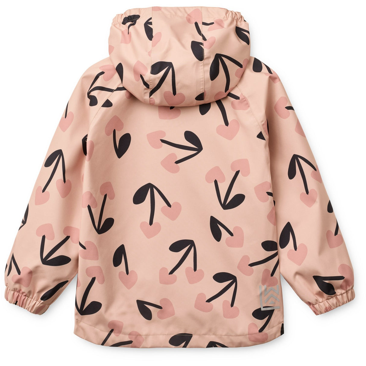 LIEWOOD Mega Cherry Heart/ Rosey Mix Pedia Regnkläder Sett