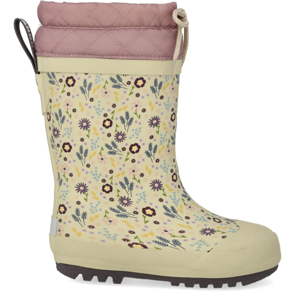 Angulus Autumn Bloom Gummistövel Med Uldfoer