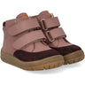 Angulus Aubergine/Faded Rose/Tan Börjar Tex-Støvle Med Kontraststikninger