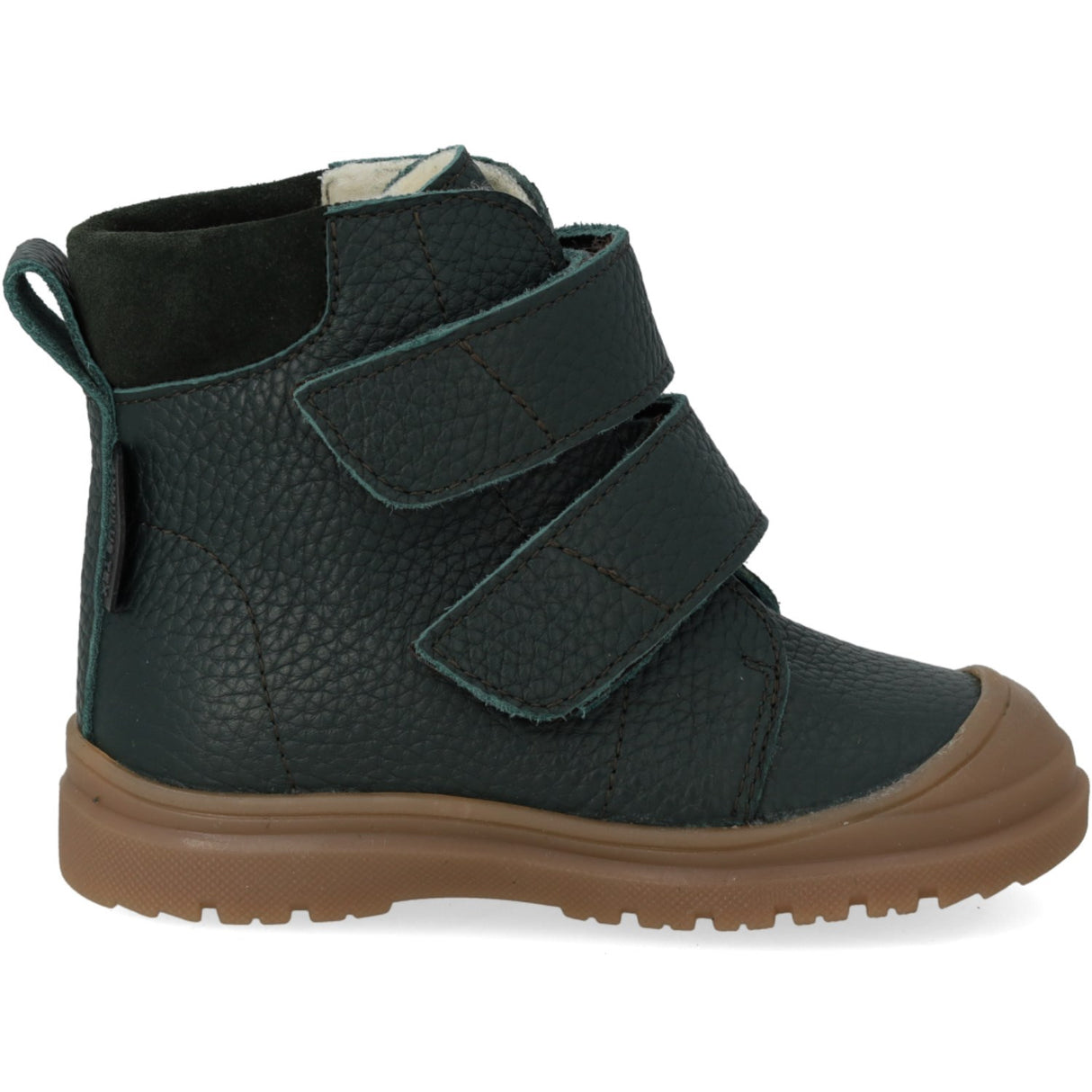 Angulus Deep Teal/Deep Teal Börjar Tex-Støvle Med Blødt Merino Uldfoer