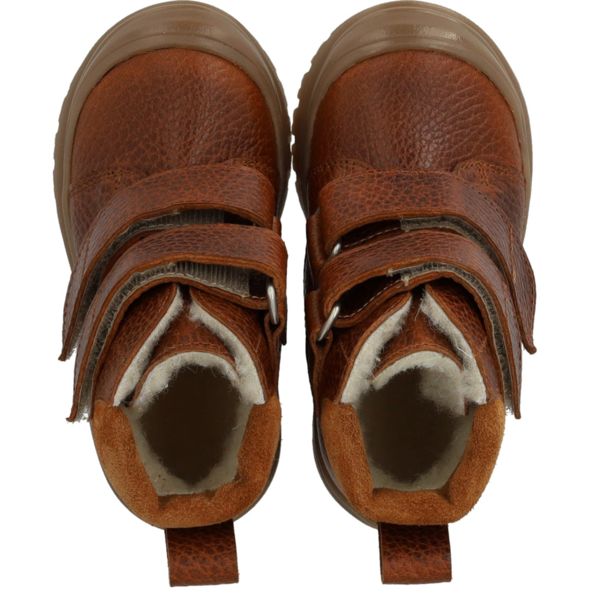 Angulus Cognac/Cognac Beginner TEX känga med mjukt merinoullfoder
