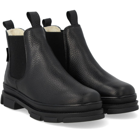 Angulus Black/Black Chunky Tex Chelsea Stövlar