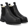 Angulus Black/Black Chunky Tex Chelsea Stövlar