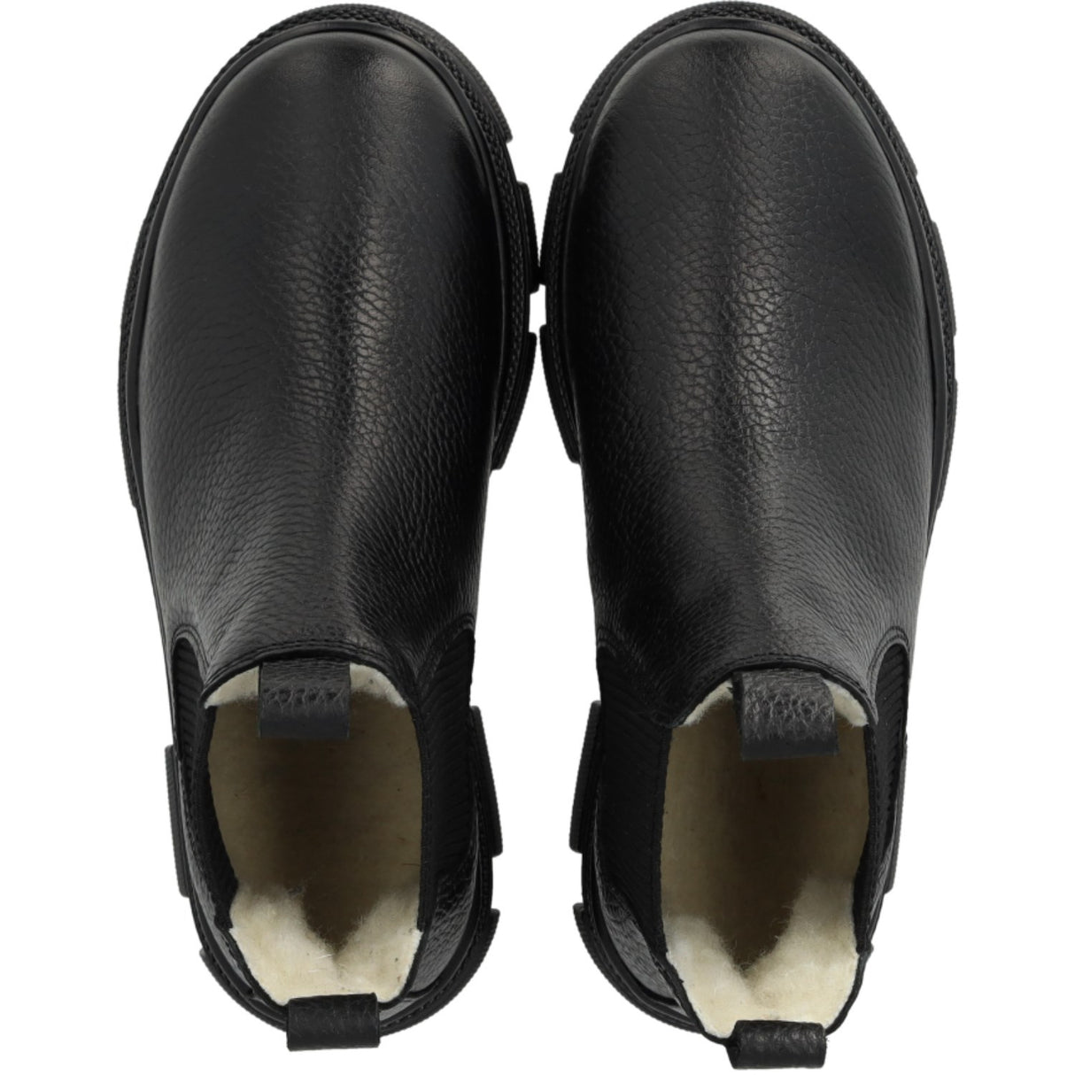 Angulus Black/Black Chunky Tex Chelsea Stövlar