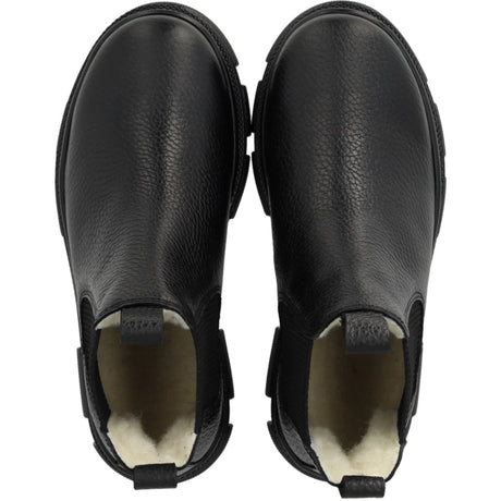 Angulus Black/Black Chunky Tex Chelsea Stövlar
