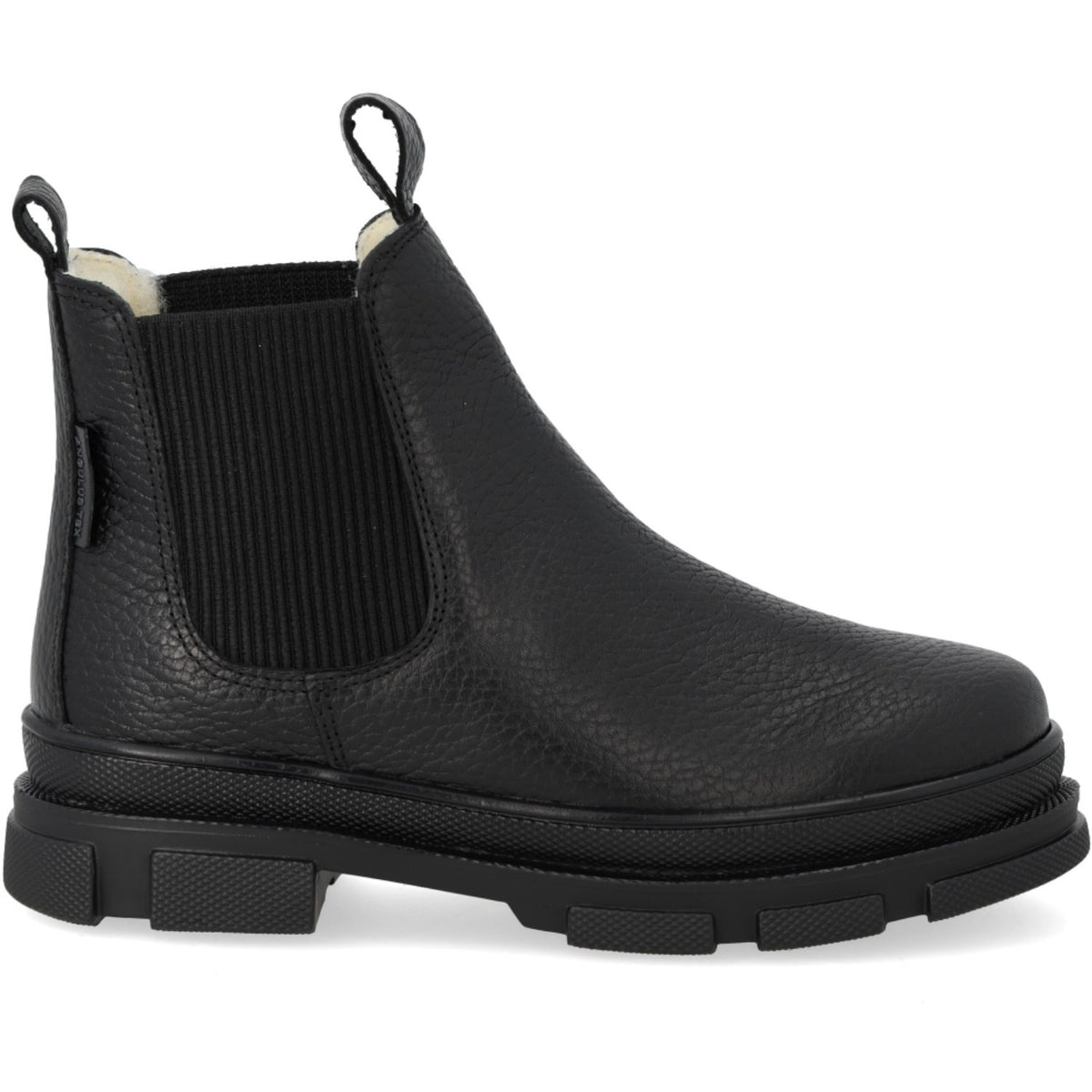 Angulus Black/Black Chunky Tex Chelsea Stövlar