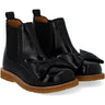 Angulus Black/Black Chelsea Stövlar Med Rosett