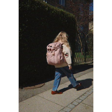 Konges Sløjd Ma Grande Cerise Denim Magot Frill Byxor Gots