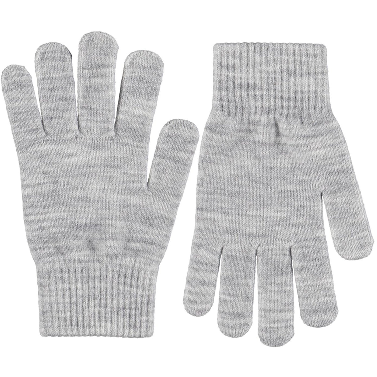Molo Grey Melange Kiddy Ull Handskar