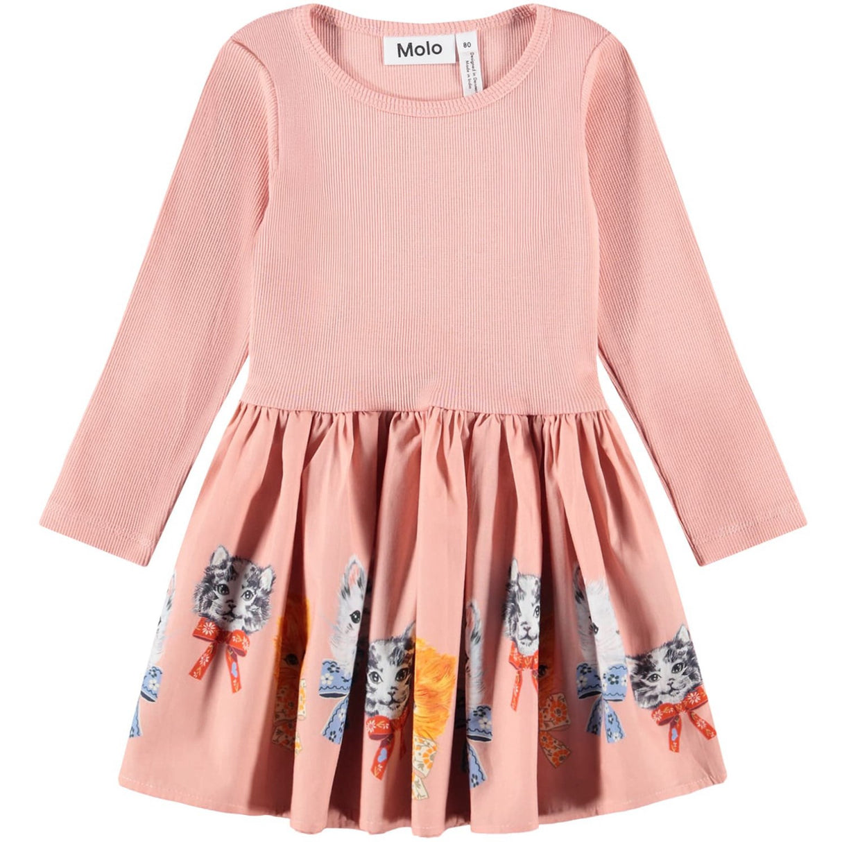 Molo Fancy Kittens Candi Klänning LS