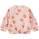 Molo Airbrush Hearts Disc Sweatshirt