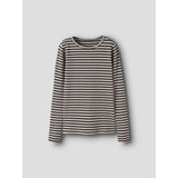 Name It Black Coffee W. Peyote Nkfsuraja Xsl Ls Topp Noos
